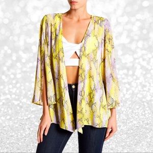 Peach Love California Reptile Kimono